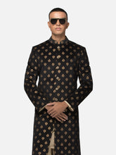 Black Tulip Sherwani